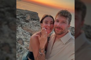 P. Samoška susižadėjo su mylimąja: paskelbtoje nuotraukoje nepastebėti žiedo – neįmanoma