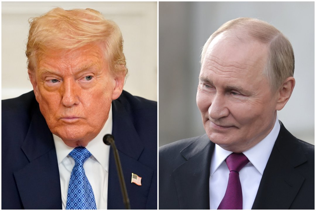 Karas Ukrainoje. D. Trumpas paskelbė susitikimo su V. Putinu vietą ir datą: aiškėja Rusijos sąlygos dėl paliaubų