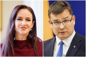 L. Kasčiūnas pateikė pasiūlymą I. Ruginienei ir sulaukė atsako