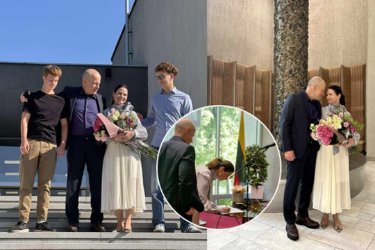 Ištekėjo praeityje garsi prodiuserė, juvelyrė J. Gusarovienė: „Taip“ ištarė po 19 metų drauge