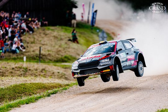 „Rokiškio Grand Rally“ varžybose – Vaidoto Žalos ir Ugniaus Vainevičiaus triumfas