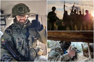 Karas Ukrainoje paskatino mokslininką išlipti iš komforto zonos: „Būti karininku – garbė“