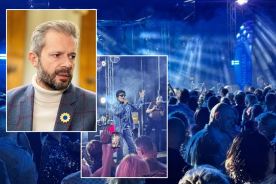 Kilus skandalui dėl Rusijoje koncertavusio atlikėjo – A. Tapino paaiškinimas: „Tai mano klaida“