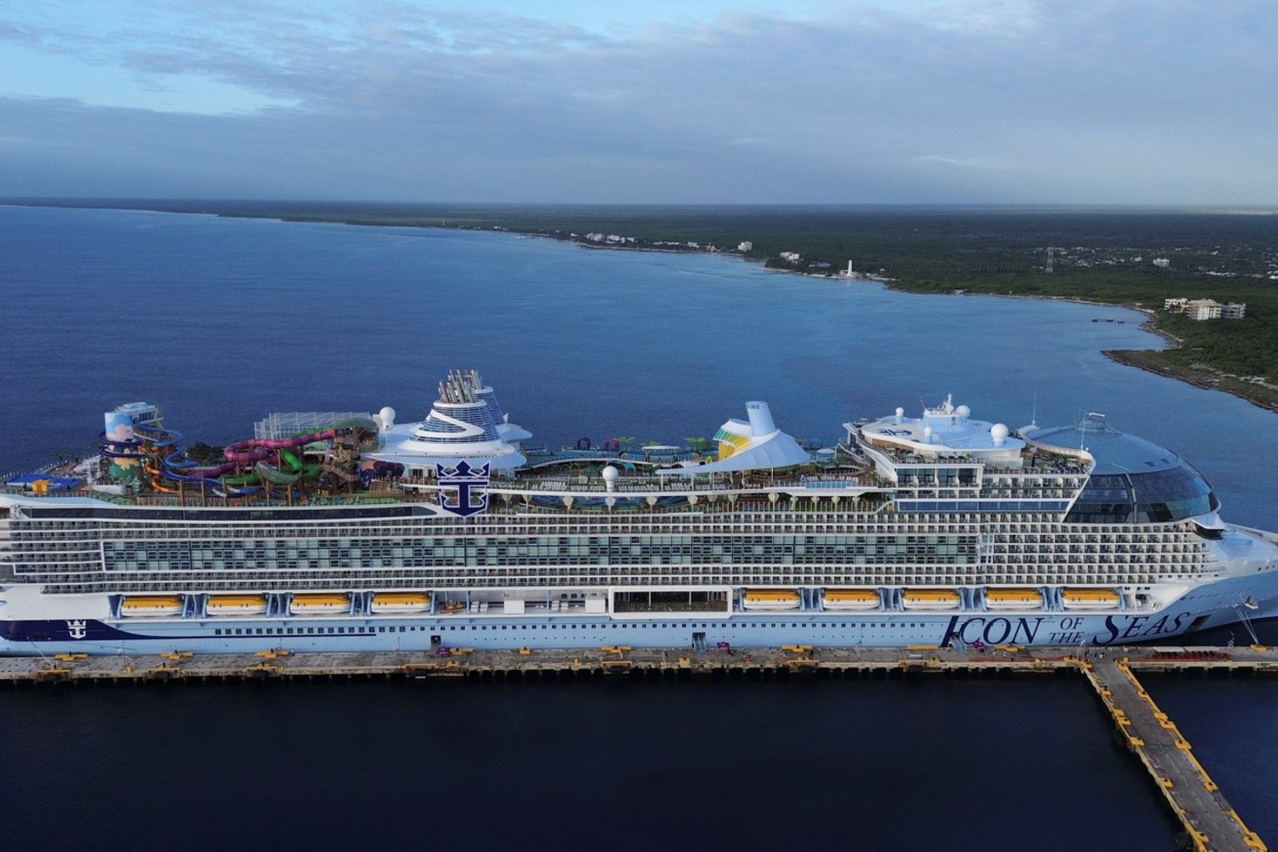 Kruizinis laivas „Icon of the Seas“.<br>Reuters/Scanpix nuotr.