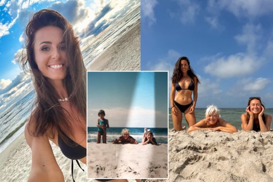 Ievos Swan atkurta 30 metų senumo nuotrauka ištirpdė internautų širdis: žvilgsniai krypo į jos mamą