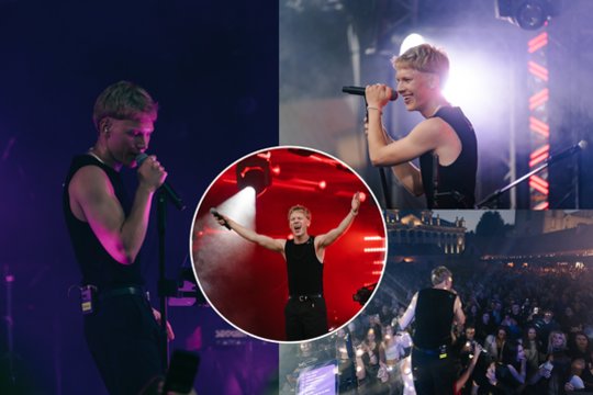 Kauną sudrebino pirmasis Adomo Vyšniausko koncertas: po pasirodymo kreipėsi į gerbėjus