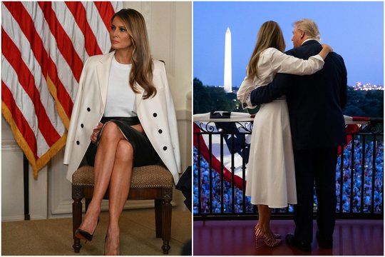 Niekas nežino, kur gyvena D. Trumpo žmona: santuoka – tik „ant popieriaus“?