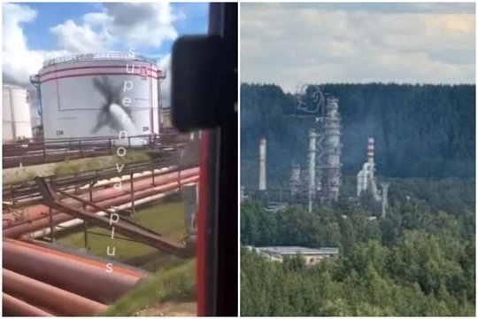 Rusijos gamykloje 2000 km nuo sienos su Ukraina – galingi sprogimai