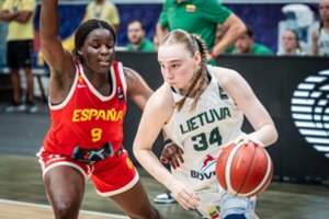 Europos čempionato finalas, kurį reikia užmiršti – sidabru sužibusi Lietuvos U20 rinktinė ispanėms pralaimėjo nepadoriu skirtumu
