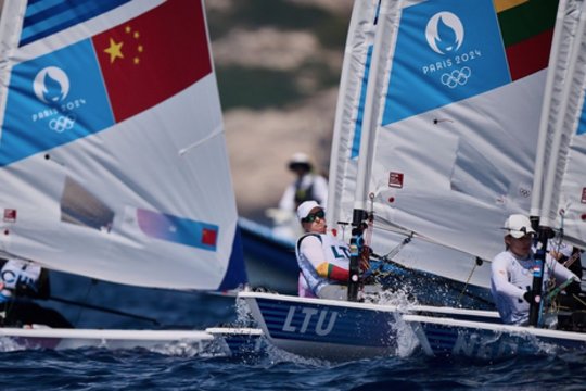 Europos čempionate prie starto linijos – gausus jaunosios kartos Lietuvos buriuotojų būrys