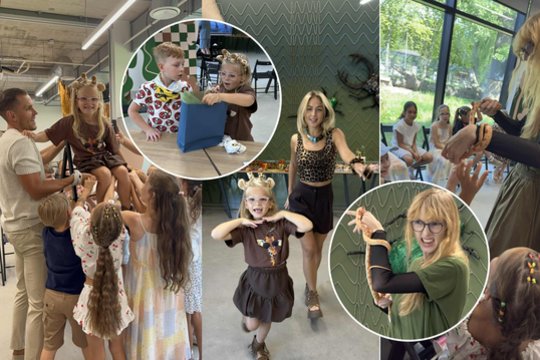 Eglė Straleckaitė dukrai gimtadienį surengė išskirtinėje Kauno vietoje