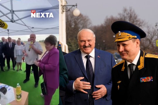 A. Lukašenkos elgesys nustebino internautus: „Šiandien nieko šlykštesnio nepamatysite“