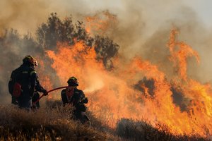 Dėl miškų gaisrų Ispanijoje evakuota daugiau kaip 1 000 žmonių