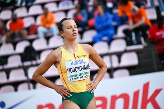 Europos U20 čempionato finale startavusi J. Fiodorovaitė: neįkainojama patirtis ateičiai