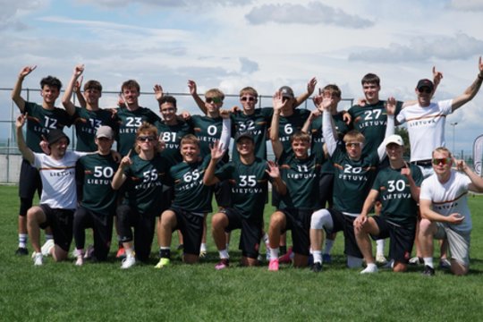 Lietuviai pirmąsyk istorijoje varžėsi Europos jaunimo lėkščiasvydžio čempionate