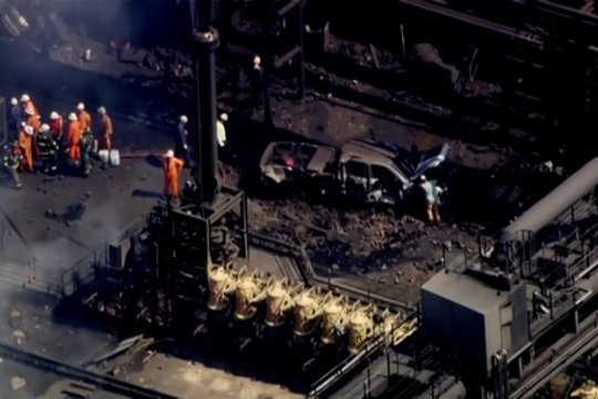 Pensilvanijos plieno gamykloje aidėjo sprogimai: žuvo du darbininkai, dar 10 buvo sužeisti