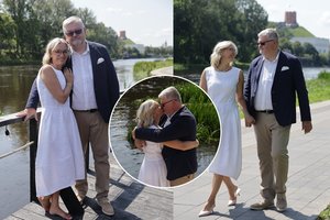 Ką tik vedęs V. Čeponis – apie jaudulį per ceremoniją ir praūžusią šventę: svečiams dalijo dovanas