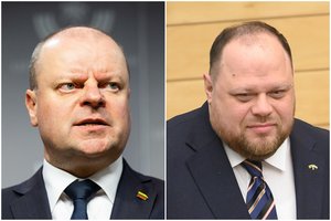S. Skvernelis telefonu kalbėjosi su R. Stefančuku: visose derybose dėl taikos turi dalyvauti ir Ukraina