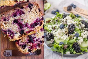 Ar bandėte cukinijas derinti su šilauogėmis? Netikėtas derinys tiesiog tobulas