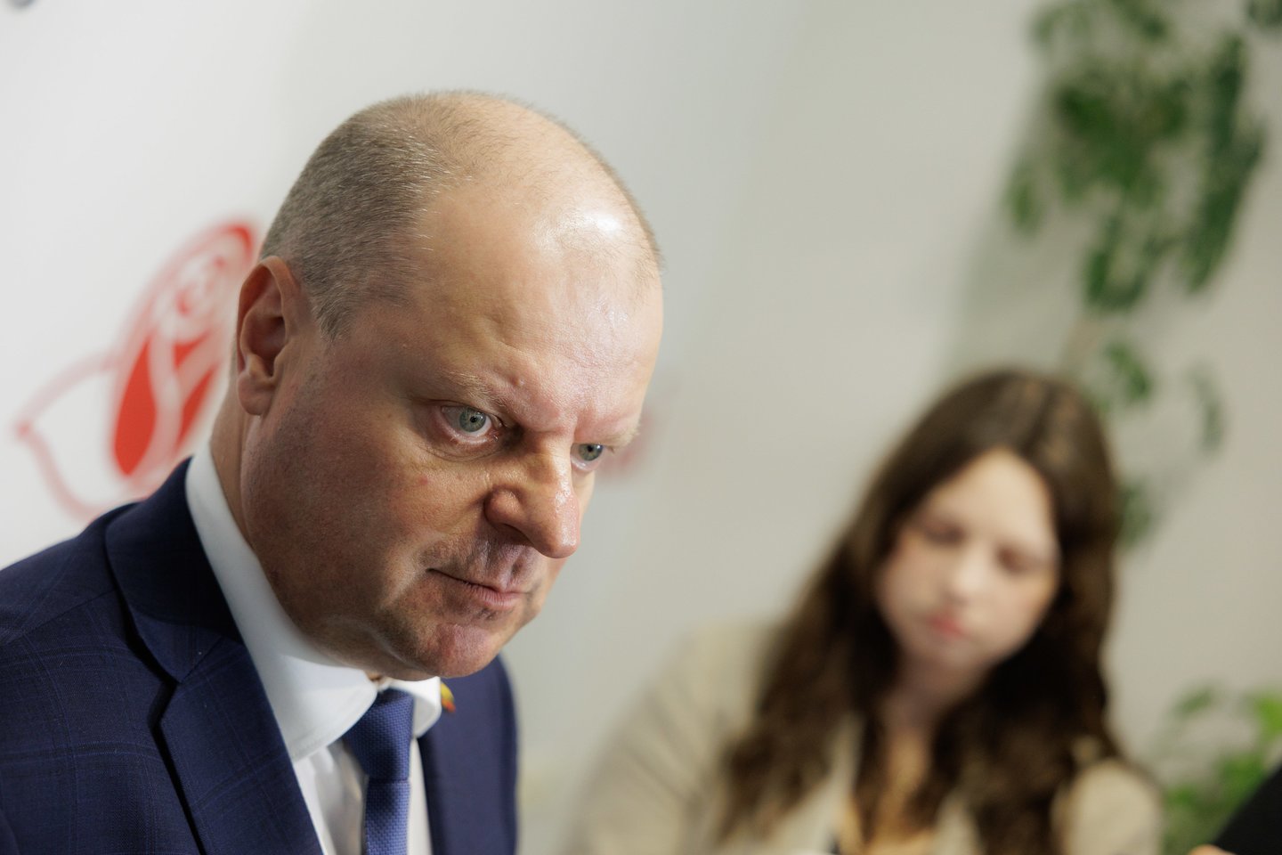 Demokratų ir socialdemokratų derybos.<br>V.Skaraičio nuotr.