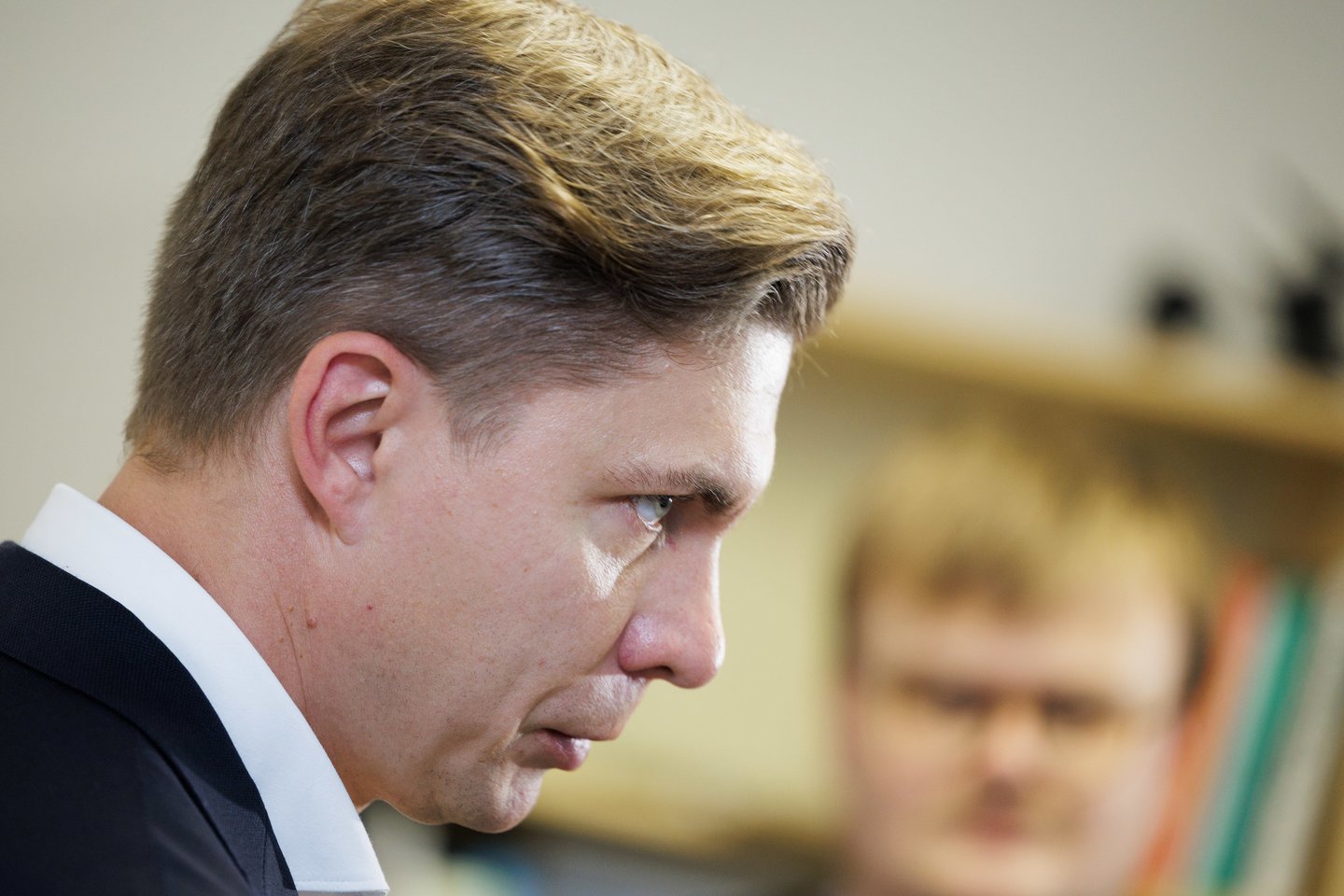 Demokratų ir socialdemokratų derybos.<br>V.Skaraičio nuotr.