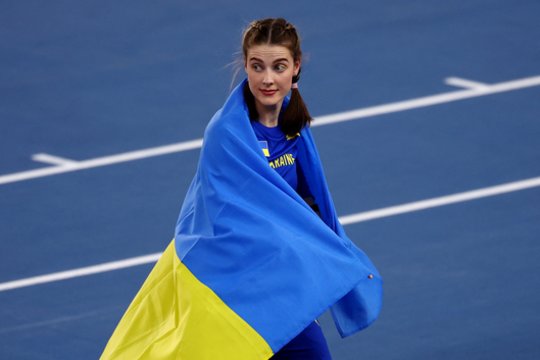 Ukrainos šuolio į aukštį žvaigždė atskleidė įžūlų rusių poelgį prasidėjus karui Ukrainoje