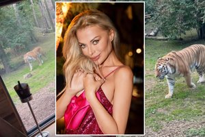 Už nakvynę tarp laukinių gyvūnų apvalią sumelę paklojusi Genutė Žalienė: „Verta kiekvieno cento“