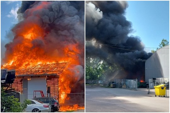 Paaiškėjo didžiulio gaisro Kaune nuostoliai – apgadinta 19 automobilių