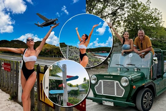 Šarūnas Jasikevičius ir Anna Douka leidosi į egzotišką kraštą: trenerio žmona pademonstravo pribloškiančią figūrą