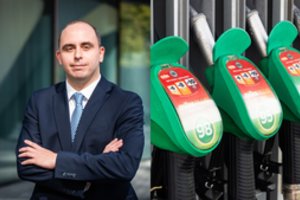 Ekonomistas apie krintančius degalų pardavimus: perėjome į dviženklį nuosmukį