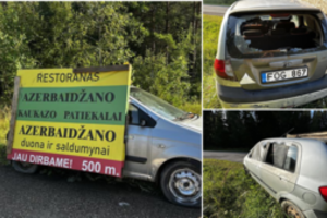 Vairuotojas įpyko dėl atsiradusios restorano reklamos: „Ar jie toliau įsivedinės savo tvarką?“