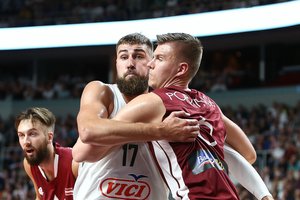 Apie galingą praeityje Lietuvos rinktinę prakalbęs latvis K. Porzingis pridėjo: „Dabar laikai pasikeitė“