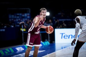 Latvijos rinktinė prieš Lietuvą žais be trijų savo kandidatų