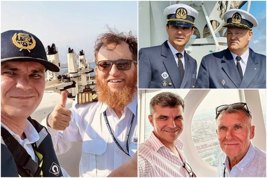 Kai privalai būti kiekvieno laivo, kuris yra uoste, kapitonas