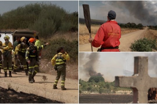Gaisrams Ispanijoje pasiekus kritinį tašką – kreipimasis į ES: prašo specialių lėktuvų 