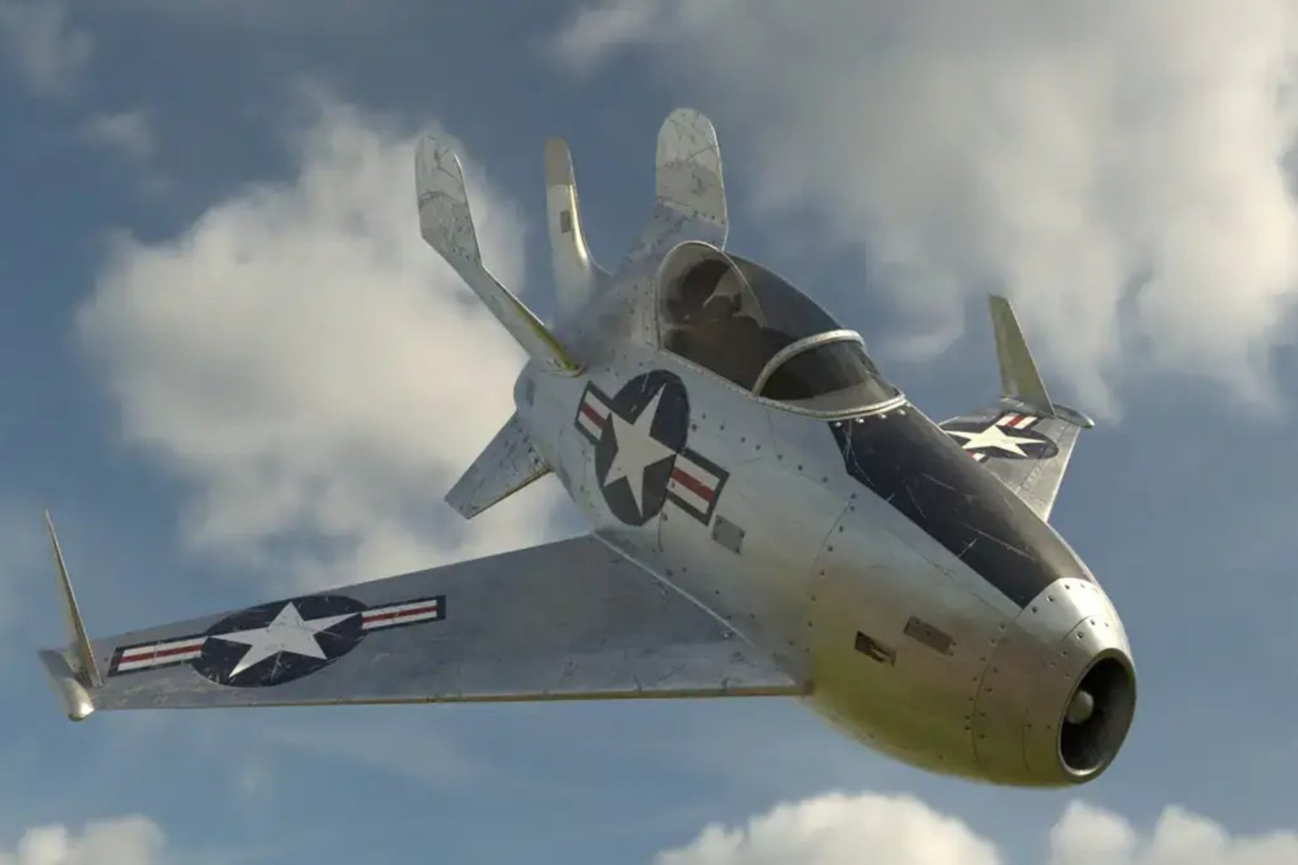 „McDonnell XF-85 Goblin“.<br>„X“ nuotr.