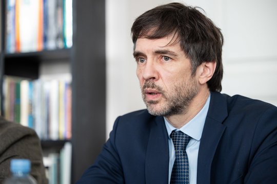 Teisėsaugos kaltinimų sulaukęs S. Strelcovas palieka žydų istorijos muziejaus vadovo pareigas