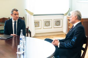 G. Nausėda apie Ž. Vaičiūno likimą Vyriausybėje: aš labai vertinu profesionalumą