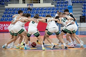 Italus palaužusi Lietuvos šešiolikmečių rinktinė Europos U16 čempionato finale
