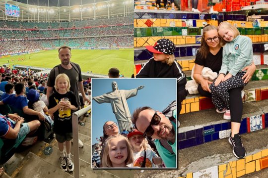 Vestuvių metinių proga V. Bikus su šeima leidosi į nepamirštamą nuotykį Brazilijoje: „Kontrastai ten milžiniški“