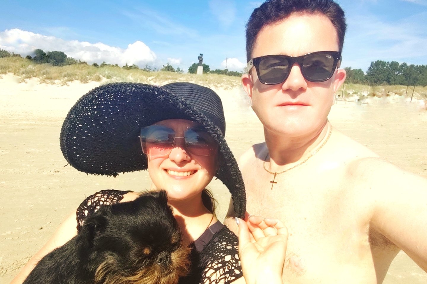 Diana Gaičiūnaitė-Dirmė ir jos vyras Virgilijus Dirma.<br> Asmeninio albumo nuotr.