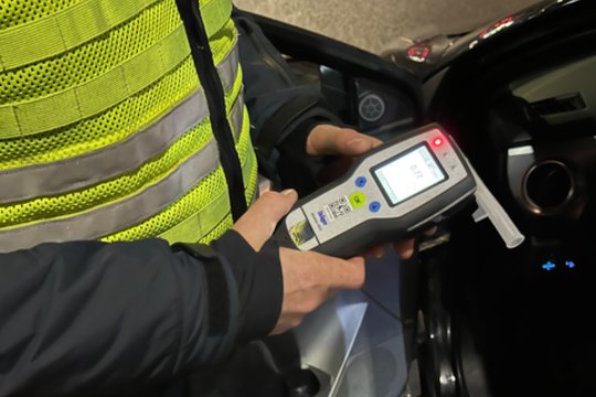 Per Žolinę keliuose – girtų vairuotojų paradas