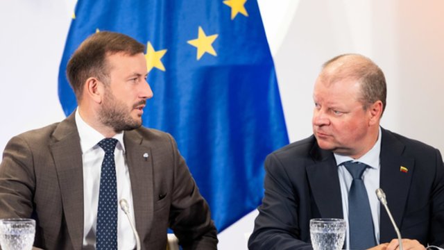 V. Sinkevičius nemato priežasčių riboti S. Skvernelio darbą: jis užtikrino, kad Seimo prestižas būtų išlaikytas