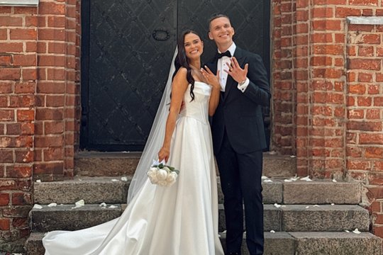 Susituokė radijo laidų vedėjas Rokas Lukošaitis ir jo mylimoji Gabija