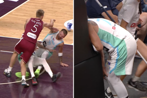 Rygoje – Luka Dončičiaus trauma