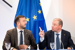 V. Sinkevičius: jaučiu nepasitenkinimą S. Skverneliu kaip stipria politine figūra