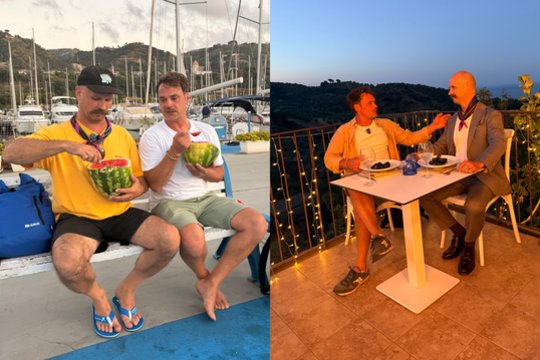 Leo ir Bružas – pirmąkart Kalabrijoje: kas sėdo į prabangų „Maserati“, o kuris – į praktišką „Ford Fiesta“?