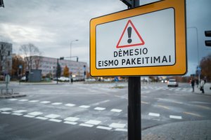 Nuo rugpjūčio 18 d. Vilniuje prasidės judrios sankryžos modernizavimo darbai: numatomi laikini eismo ribojimai