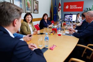 LSDP vicepirmininkė: dauguma partijos skyrių pasisakė už koaliciją su „aušriečiais“ ir valstiečiais