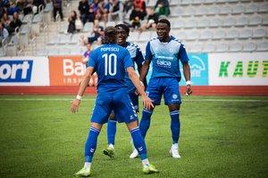 Įvarčių lietus pirmame kėlinyje „Hegelmann“ leido švęsti pergalę namuose